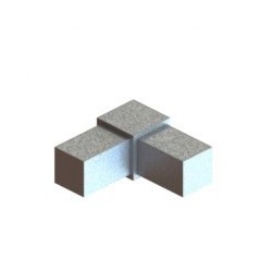 Tube Carré Aluminium 6060 - 20x20 Mm, épaisseur 2 Mm, Longueur 4 Mètres, Brut, Pour Bricolage Et Construction